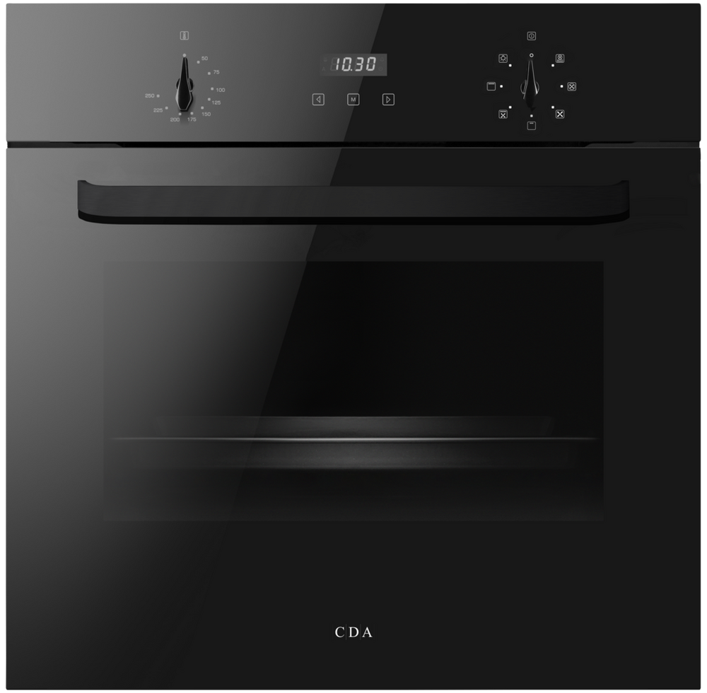 CDA SC223BL 59.5cm Electric Single Oven - Black