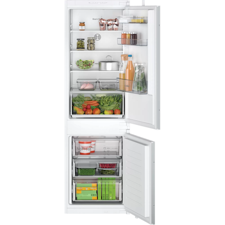 Bosch KIN86NSE0G 54.1cm 60/40 Built-In Frost Free Fridge Freezer - White