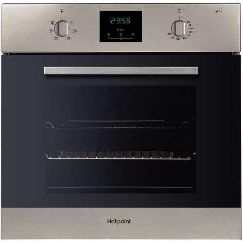 Hotpoint AOY54CIX 59.5cm Built In Electric Single Oven - Silver