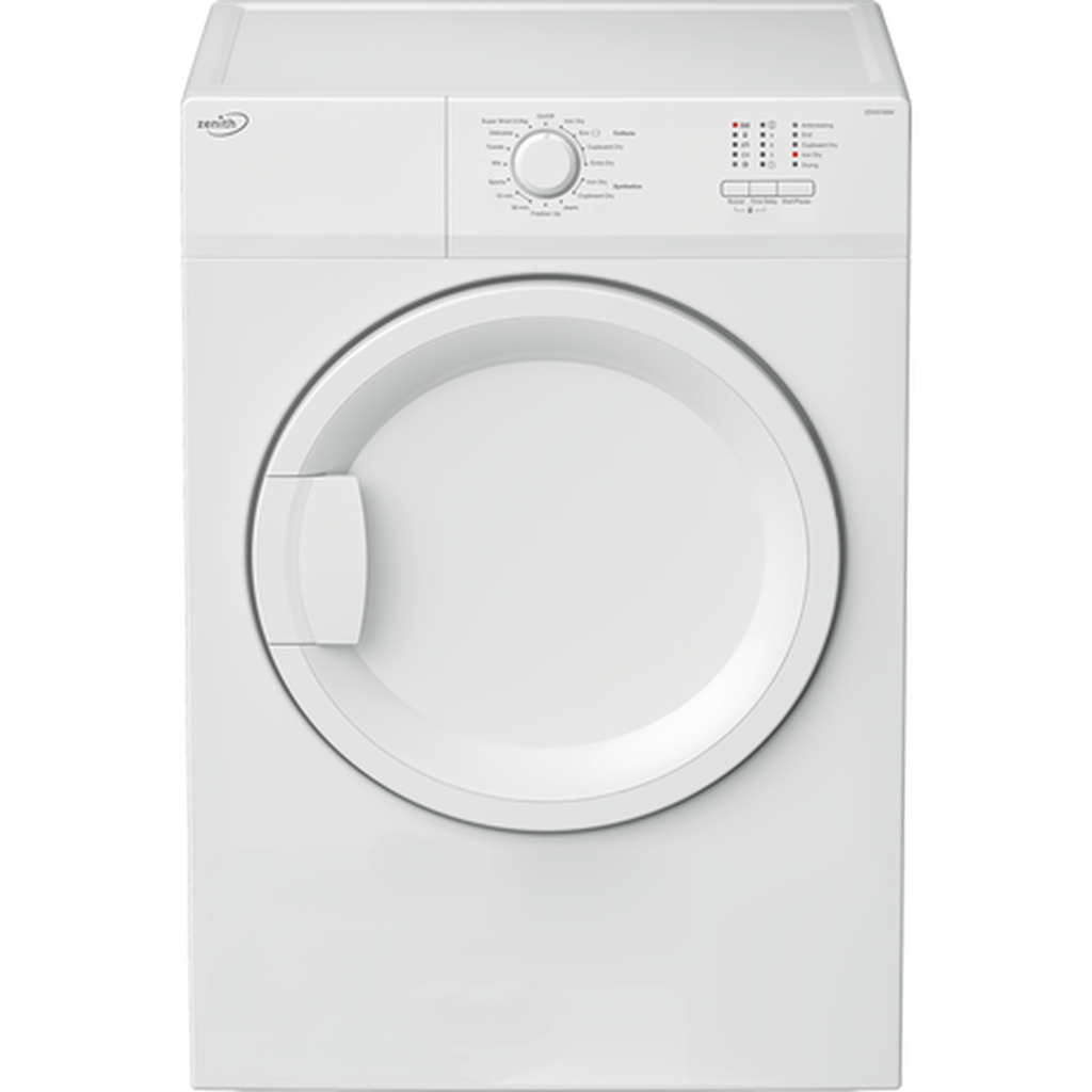 Zenith ZDVS700W 7kg Vented Tumble Dryer - White