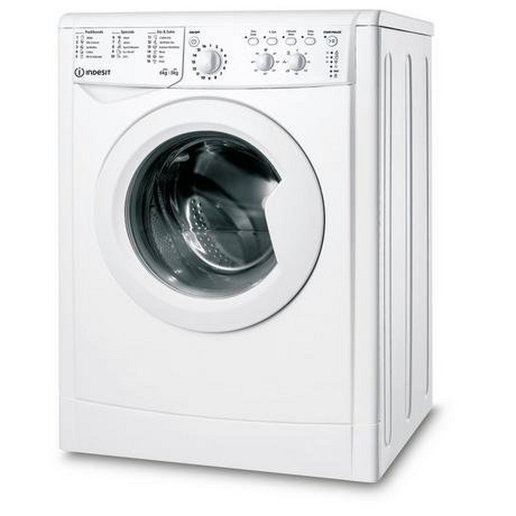 Indesit IWDC65125UKN 6kg/5kg 1200 Spin Washer Dryer - White