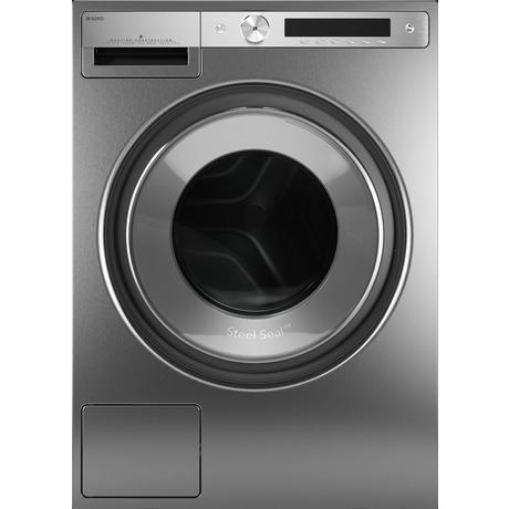 ASKO W6098XSUK1 9kg 1800 Spin Washing Machine - Stainless Steel