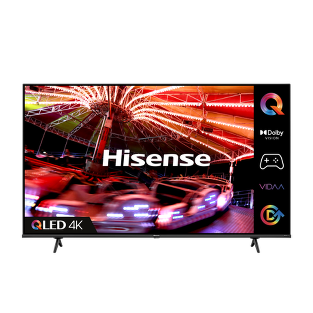 Hisense 55E7HQTUK 55" 4K UHD HDR QLED Freeview Smart TV