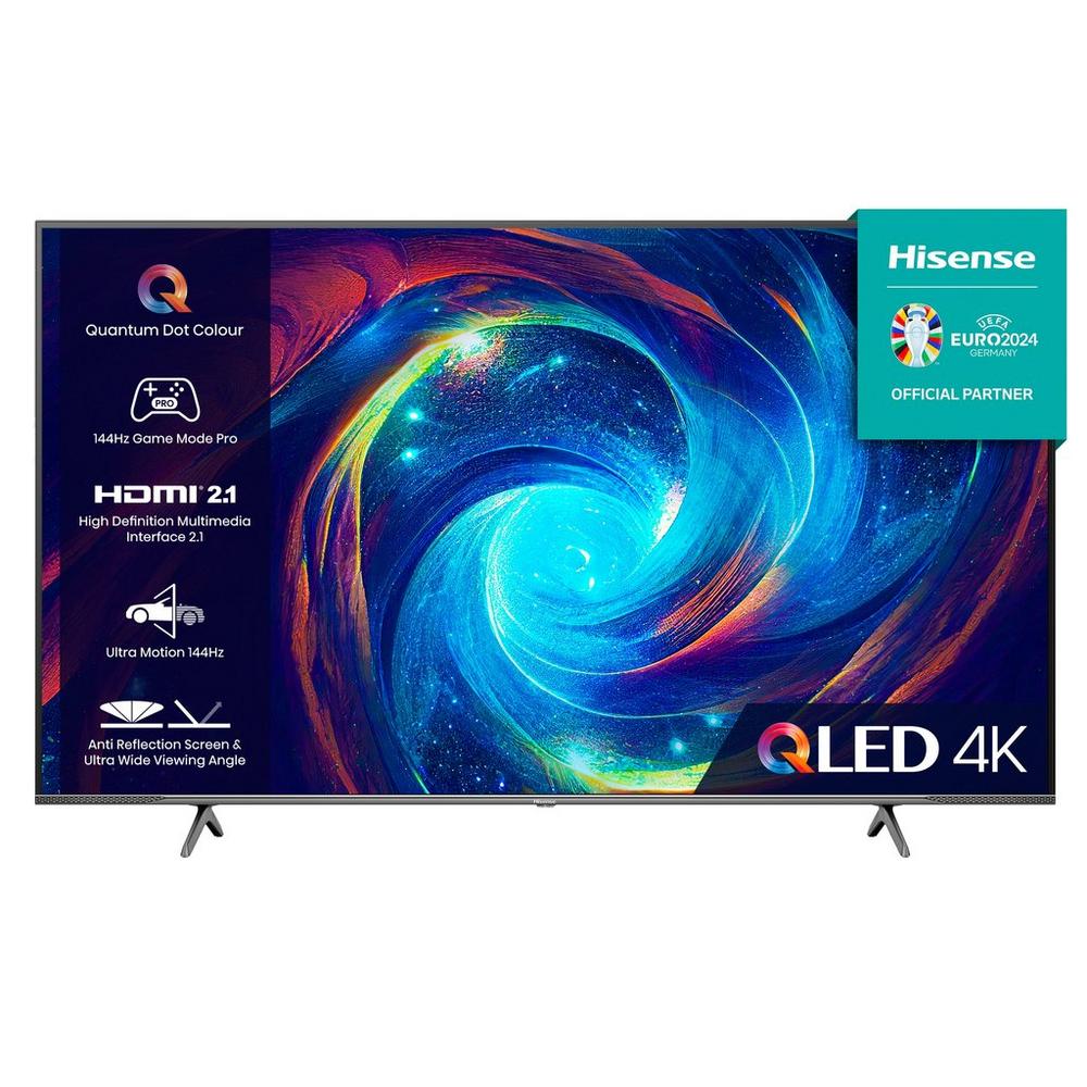 Hisense 55E7KQTUK 55" 4K Ultra HD QLED Smart TV