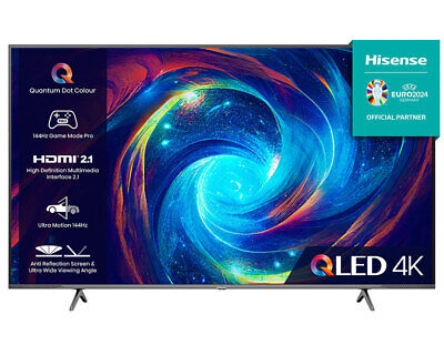 Hisense 55E7KQTUKPRO 55" 4K Ultra HD QLED Smart TV