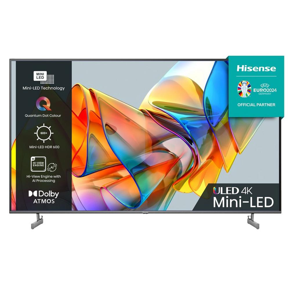 Hisense 55U6KQTUK 55" 4K Ultra HD Mini-LED Smart TV