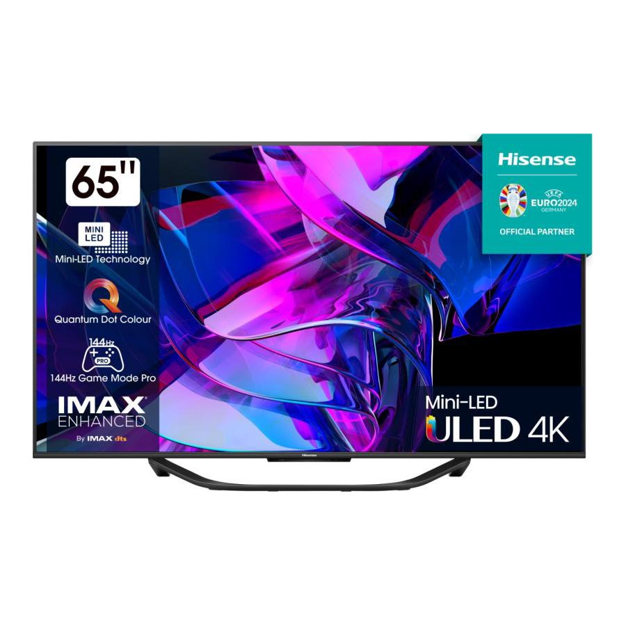 Hisense 65U7KQTUK 65" 4K Ultra HD Mini-LED Smart TV