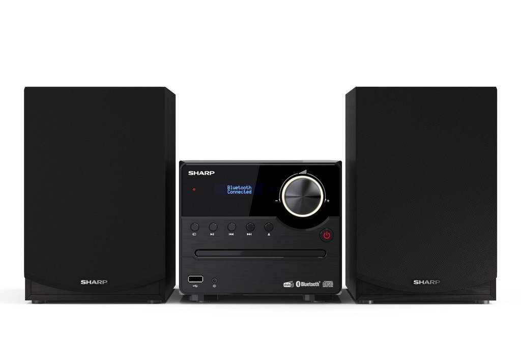 Sharp XL-B517D(BK) Wireless Hi-Fi Micro System - Black