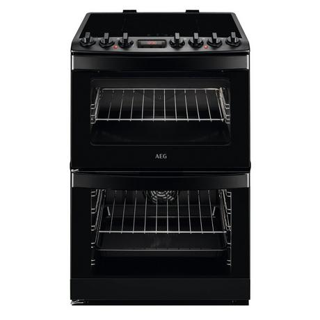 [CIB6742MCB] AEG CIB6742MCB 60 cm Induction Double Electric Cooker - Matte Black