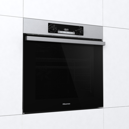 [BI62212AXUK] Hisense BI62212AXUK 59.5cm Built In Electric Single Oven - Stainless Steel