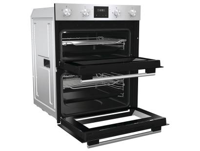 [BID75211XUK] Hisense BID75211XUK 59.4cm Built Under Electric Double Oven - Stainless Steel