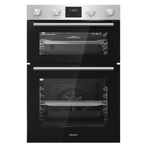 [BID95211XUK] Hisense BID95211XUK 59.4cm Built In Electric Double Oven - Stainless Steel