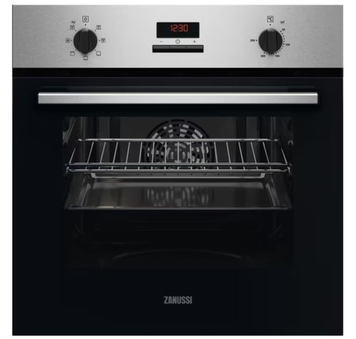 [ZOHXC2X2] Zanussi ZOHXC2X2 59.4cm Built In Electric Single Oven - Anti-Fingerprint stainless steel