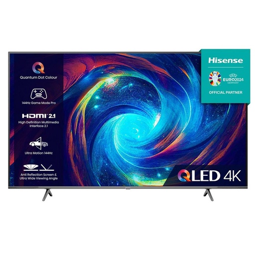 [55E7KQTUK] Hisense 55E7KQTUK 55" 4K Ultra HD QLED Smart TV