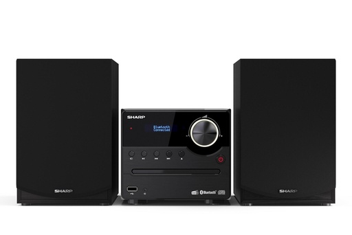 [XL-B517D(BK)] Sharp XL-B517D(BK) Wireless Hi-Fi Micro System - Black