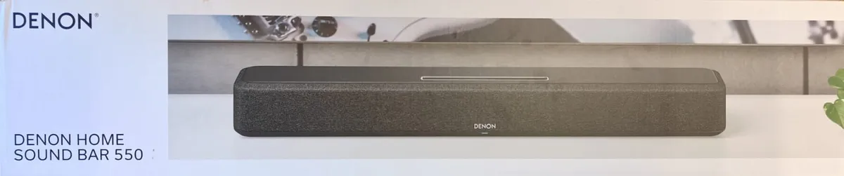 [SB550E2GB] Denon Home SB550E2GB Wireless Soundbar - Black 