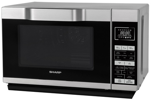 [R861SLM] Sharp R861SLM 25 Litres Combination Microwave - Silver